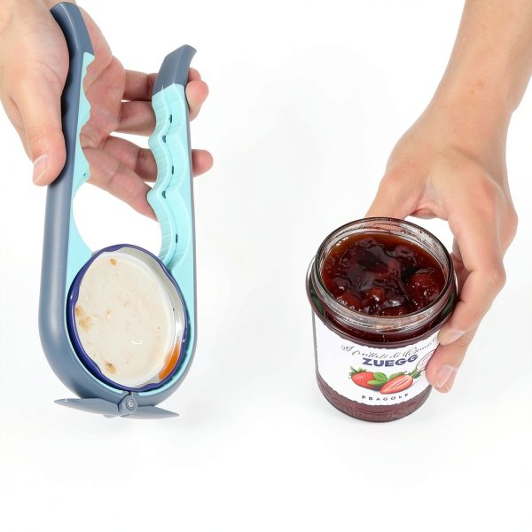 Wolnivi Jar Opener Manual Plastic Extra Large Blue Grey-4