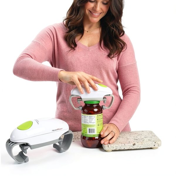 EMSON Robo Twist Jar Opener Automatic Plastic White-5