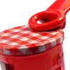 HIC Kitchen Jar Opener Red Plastic Easy Grip Design-4