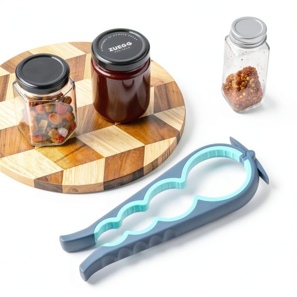 Wolnivi Jar Opener Manual Plastic Extra Large Blue Grey-3