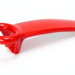 HIC Kitchen Jar Opener Red Plastic Easy Grip Design-0