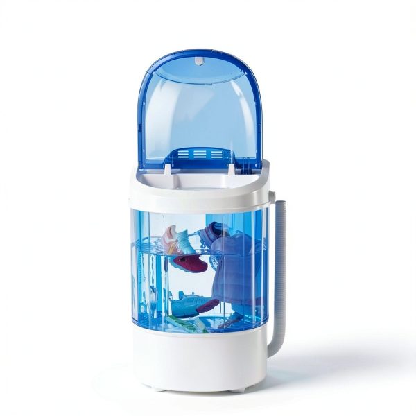 Superday Portable Washing Machine Blue Compact High-1
