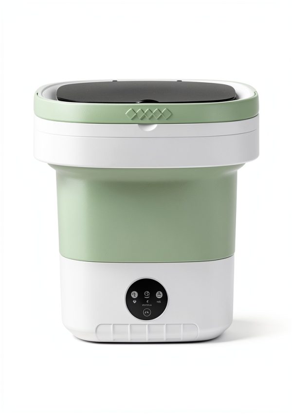 Aidenseph Portable Washing Machine 16L Green Foldable Design-7
