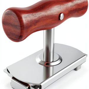 Amadething Jar Opener Stainless Steel Wood Handle Adjustable-0