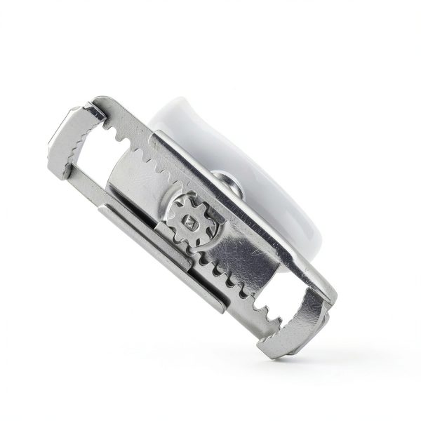 Amadething Jar Opener Stainless Steel Wood Handle Adjustable-2