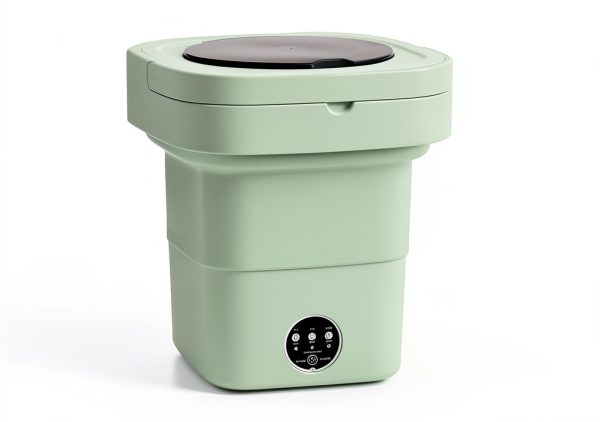 AMZNR Portable Washing Machine Green Compact Touch Control-4