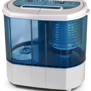 SUPER DEAL Twin Tub Portable Washer Energy Efficient 9.9 lb-0