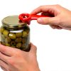 HIC Kitchen Jar Opener Red Plastic Easy Grip Design-1