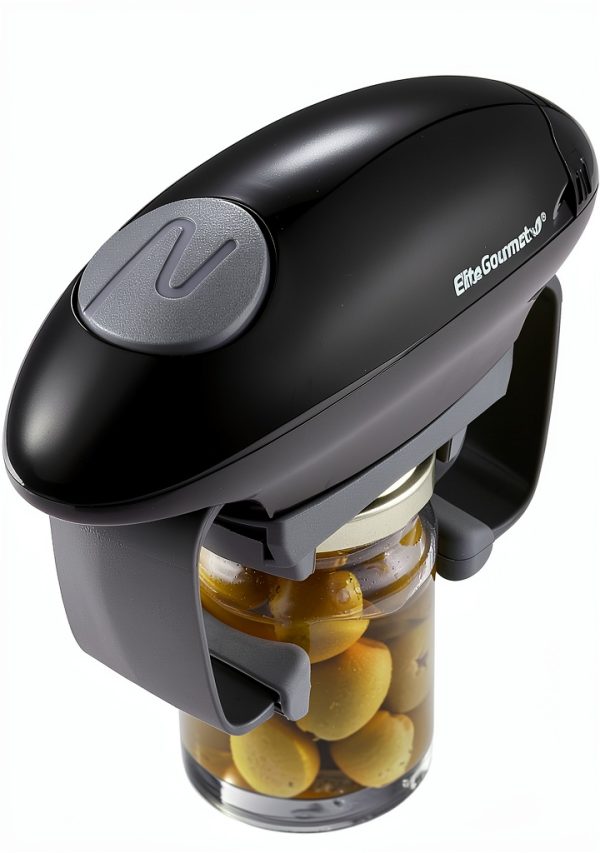 Elite Gourmet Jar Opener Automatic High Power Torque-0