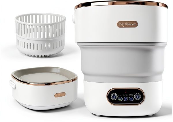 Prince Distribution Portable Washing Machine Grey GPWM1-0