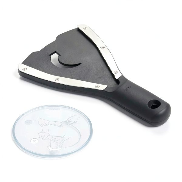 OXO Jar Opener Stainless Steel Black Manual Kitchen Tool-1