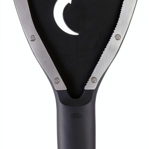 OXO Jar Opener Stainless Steel Black Manual Kitchen Tool-0