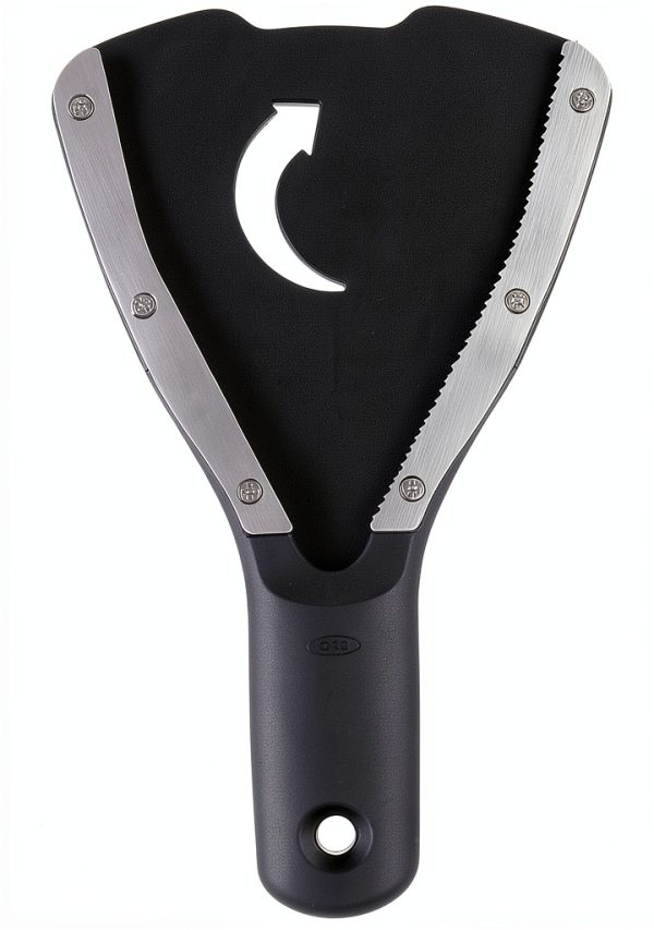 OXO Jar Opener Stainless Steel Black Manual Kitchen Tool-0
