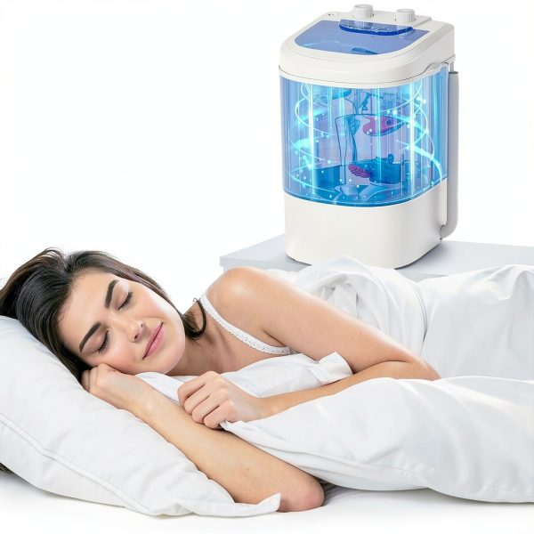 Superday Portable Washing Machine Blue Compact High-6