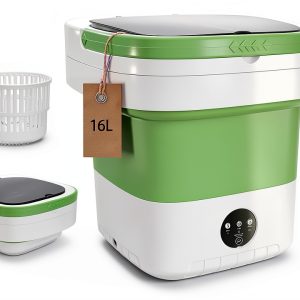 BENCHRY Portable Washing Machine Foldable Green Benc1-0