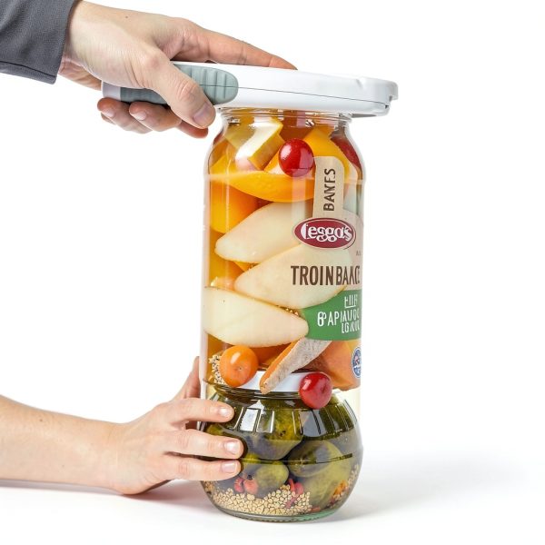 ReneeChef Jar Opener V-Shaped Design Under Cabinet Mounting-1