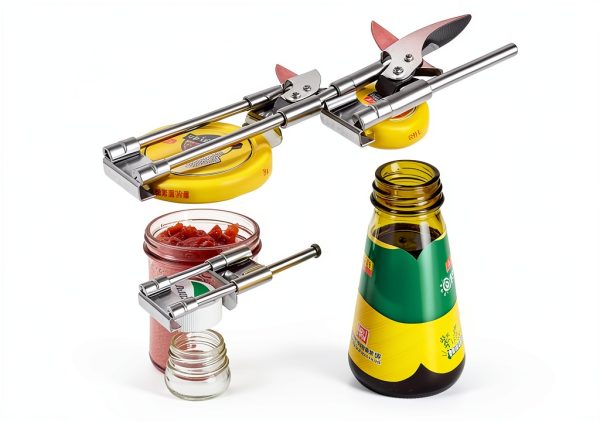 QUJIFETU Jar Opener Stainless Steel Manual Kitchen Tool-5