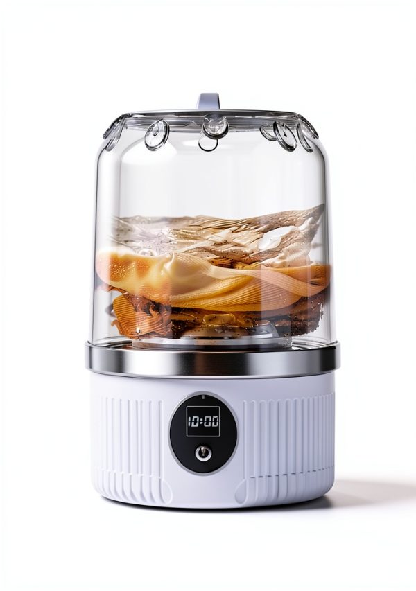 Hygite Mini Washing Machine Portable High Efficiency White-3