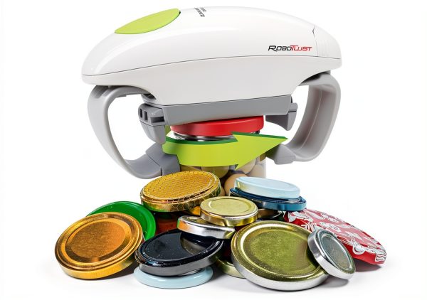 EMSON Robo Twist Jar Opener Automatic Plastic White-4