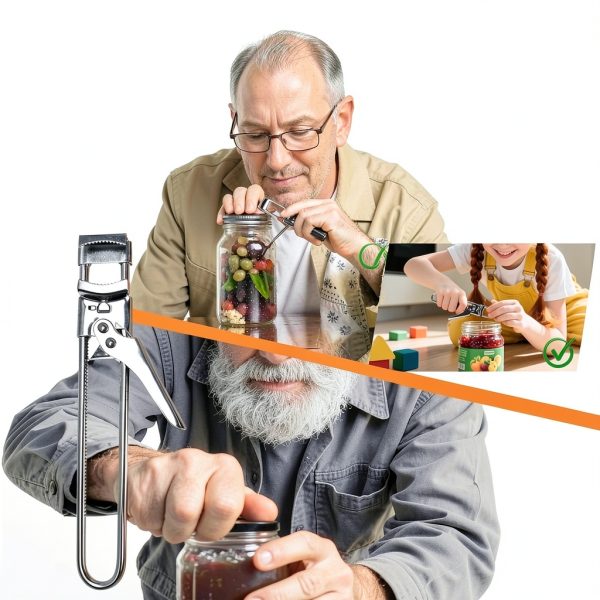Stitokg Jar Opener Stainless Steel Easy Grip for Seniors-3