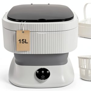 KUANYEYE Portable Washing Machine Foldable 15L Capacity-0