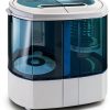 SUPER DEAL Twin Tub Portable Washer Energy Efficient 9.9 lb-5