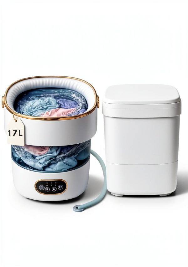 Prince Distribution Portable Washing Machine Grey GPWM1-6