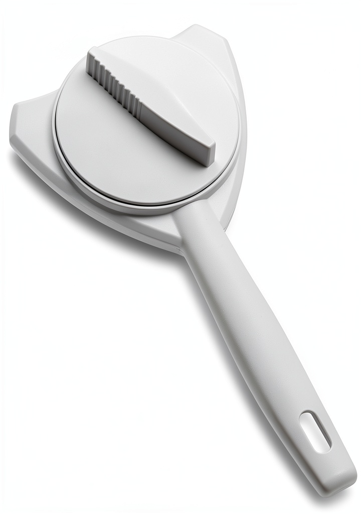 Kuhn Rikon jar opener in use on a glass jar