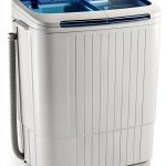Superday Portable Washing Machine Twin Tub Compact Blue-0