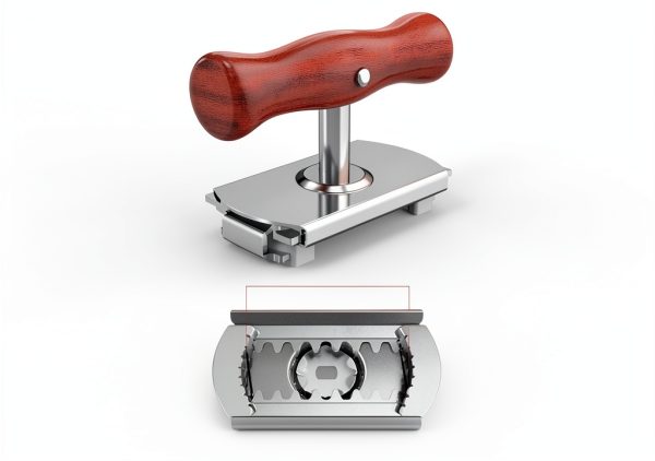 Amadething Jar Opener Stainless Steel Wood Handle Adjustable-7