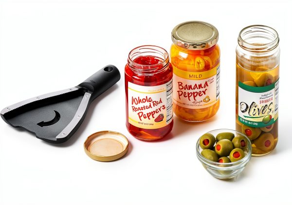 OXO Jar Opener Stainless Steel Black Manual Kitchen Tool-3