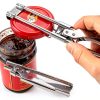 QUJIFETU Jar Opener Stainless Steel Manual Kitchen Tool-2