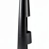 Sunnydaze Decor Black Steel Chiminea for Small Spaces-5
