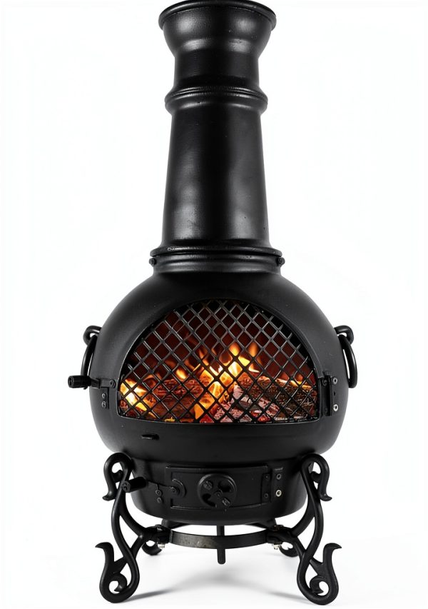 Aluminum Traditional Chiminea by The Blue Rooster-0