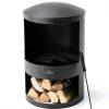 Harrier Modern Powder Coated Round Chiminea-3