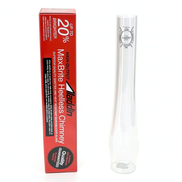 Aladdin Borosilicate Chimney 3in Tall High Output-3