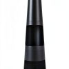 Sunnydaze Decor Black Steel Chiminea for Small Spaces-1