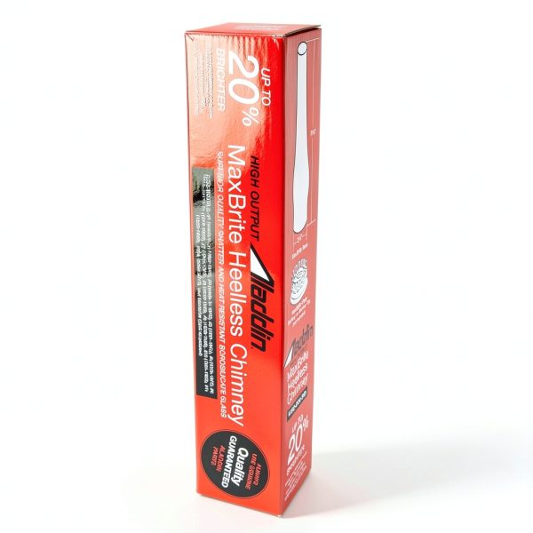 Aladdin Borosilicate Chimney 3in Tall High Output-5
