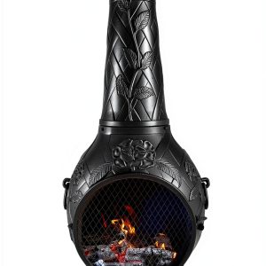 Aluminum Traditional Chiminea by The Blue Rooster Patio-0