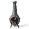 Aluminum Traditional Chiminea by The Blue Rooster Patio-1