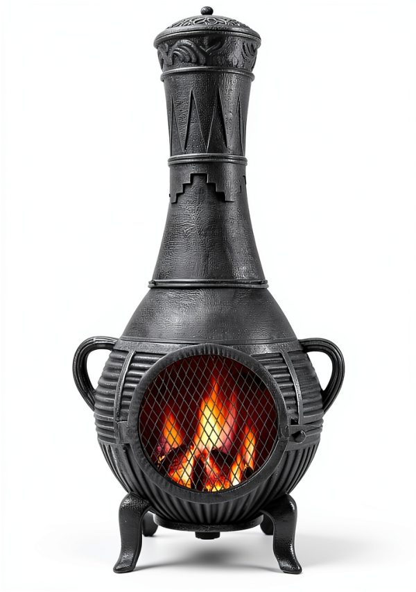 Aluminum Traditional Chiminea by The Blue Rooster Patio-5
