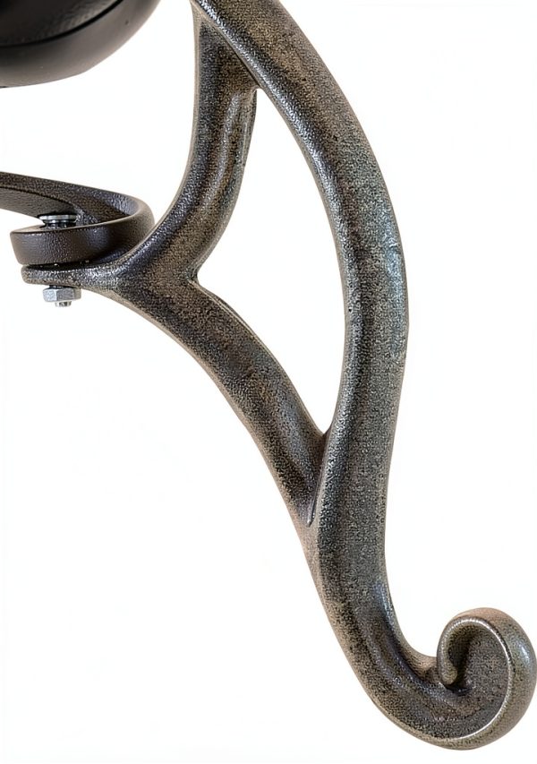 Alloy Steel Chiminea Kay Home Round Bronze-2