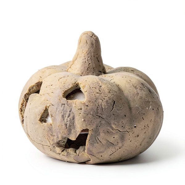 Pumpkin Fire Pit Ceramic Chimineas Yellow 5.1In by Pumpkin-3