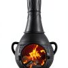 Aluminum Traditional Chiminea by The Blue Rooster Patio-2