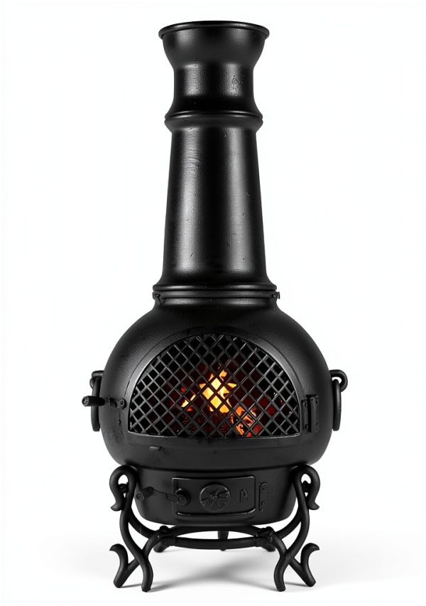 Aluminum Traditional Chiminea by The Blue Rooster-2