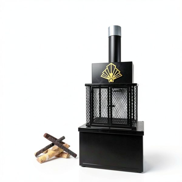 PikEtu Art Deco Fuel Powered Chiminea-2