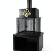 PikEtu Art Deco Fuel Powered Chiminea-3