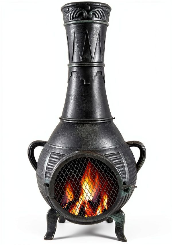 Aluminum Chiminea The Blue Rooster Traditional-0