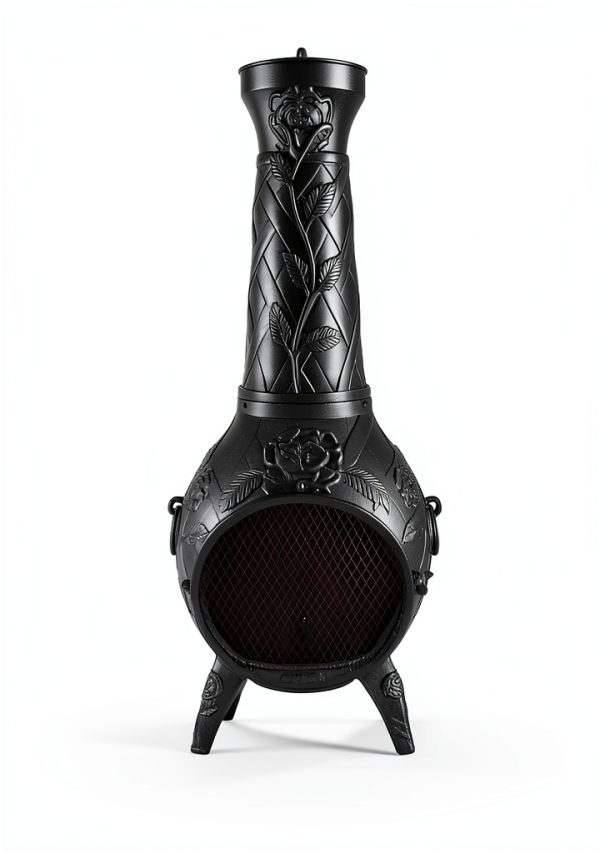 Aluminum Traditional Chiminea by The Blue Rooster Patio-4