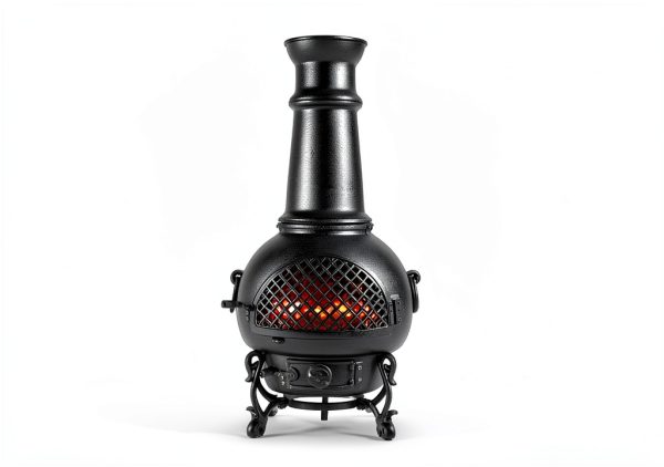 Aluminum Traditional Chiminea by The Blue Rooster-3
